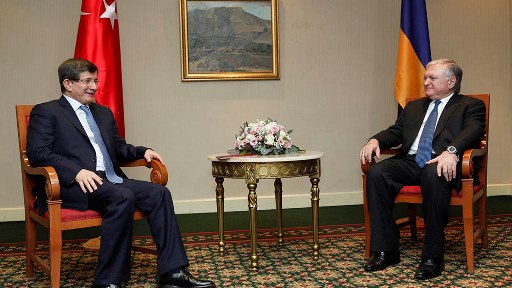 Ahmet Davutoglu, Edvard Nalbandyan