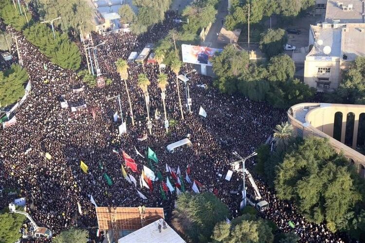 İran Süleymani ilə belə vidalaşır -Fotolar
