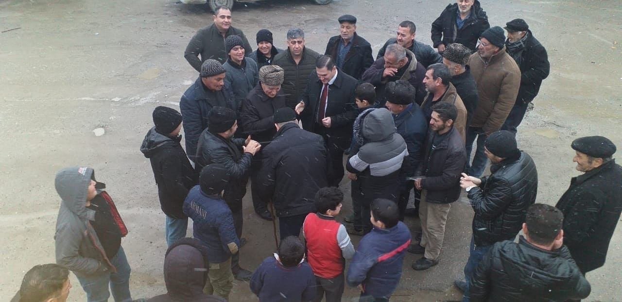 Fərman Salmanlı Hökməlidə seçiciləri ilə görüşüb