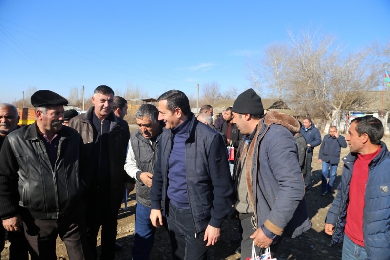 Mahir Abbaszadə Laçın obalarında görüşlər keçirdi- FOTOLAR