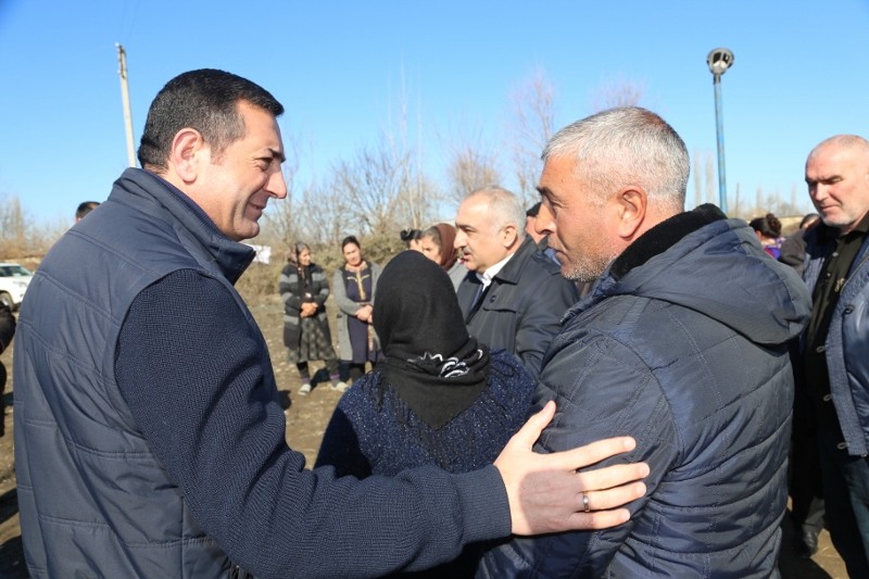 Mahir Abbaszadə Laçın obalarında görüşlər keçirdi- FOTOLAR