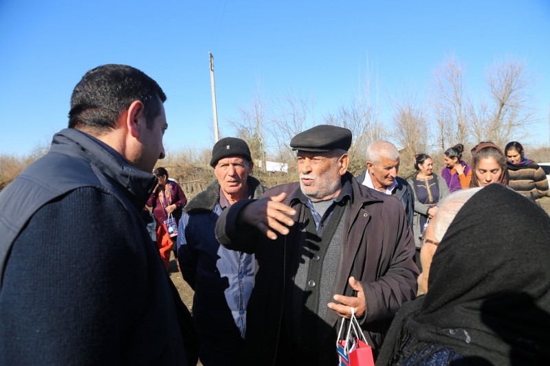 Mahir Abbaszadə Laçın obalarında görüşlər keçirdi- FOTOLAR