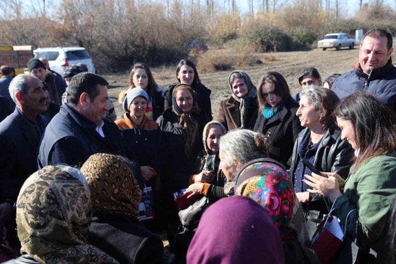 Mahir Abbaszadə Laçın obalarında görüşlər keçirdi- FOTOLAR