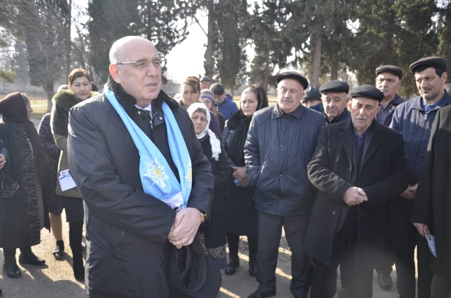 Saatlılar Əhliman Əmiraslanovu dəstəkləyir- FOTOLAR