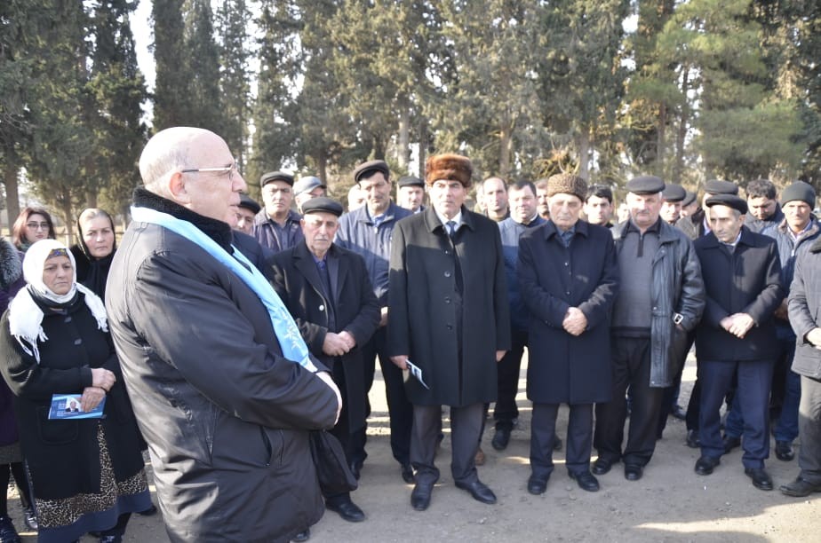 Saatlılar Əhliman Əmiraslanovu dəstəkləyir- FOTOLAR