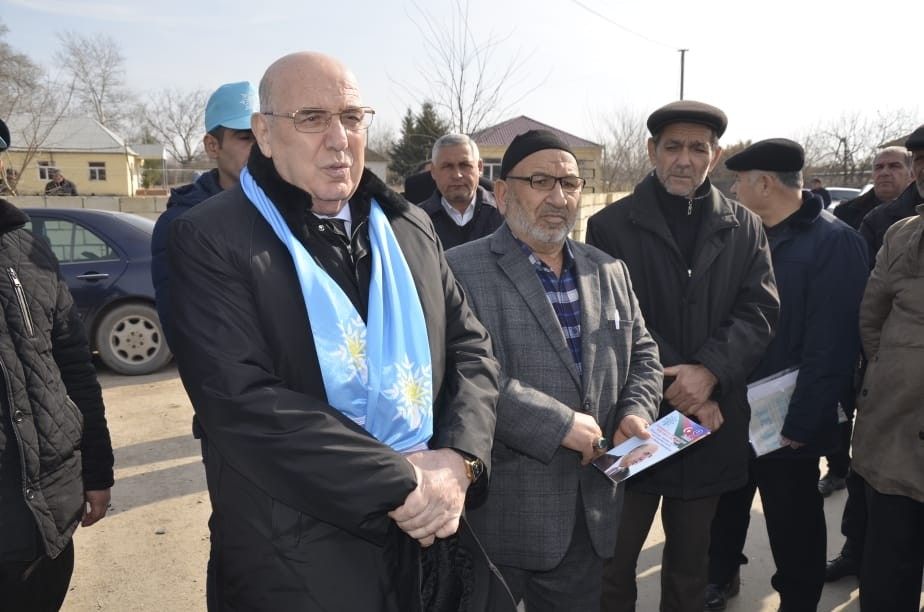 Saatlılar Əhliman Əmiraslanovu dəstəkləyir- FOTOLAR