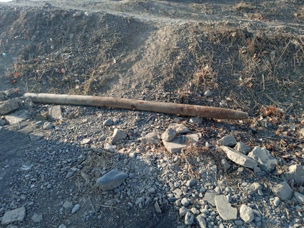 Bakı-Qazax yolunda raket tapılıb (FOTO) - Gallery Image
