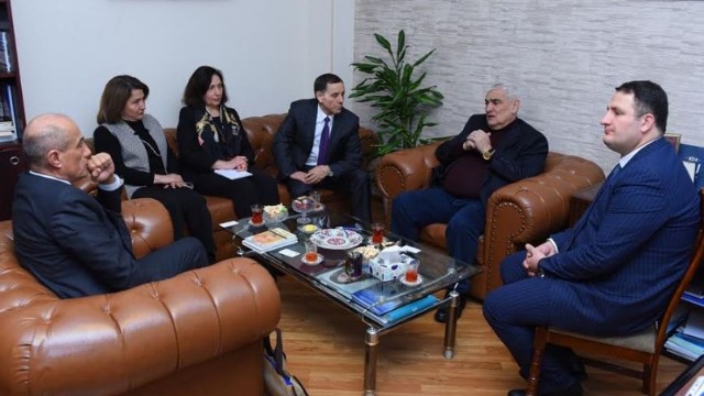 Kamal Abdulla Şöhrət Siracəddinovla görüşdü- FOTO