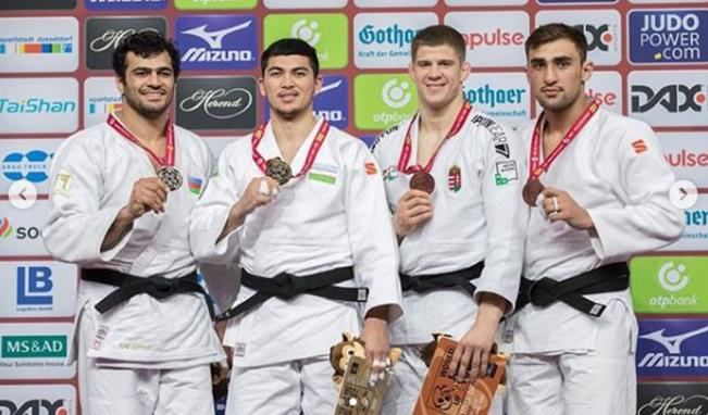 Azərbaycan cüdoçuları Almaniyada 4 medal qazanıb (FOTO) - Gallery Image