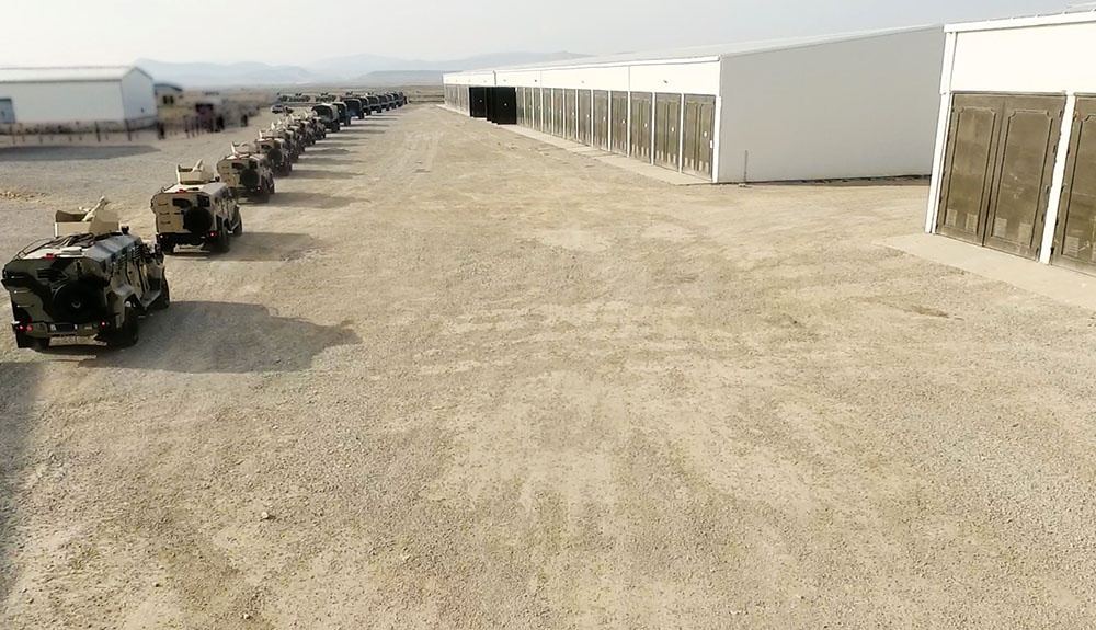 Təlimlərə cəlb edilən qoşunlar əməliyyat təyinatı rayonlarına çıxarılır (FOTO/VİDEO) - Gallery Image