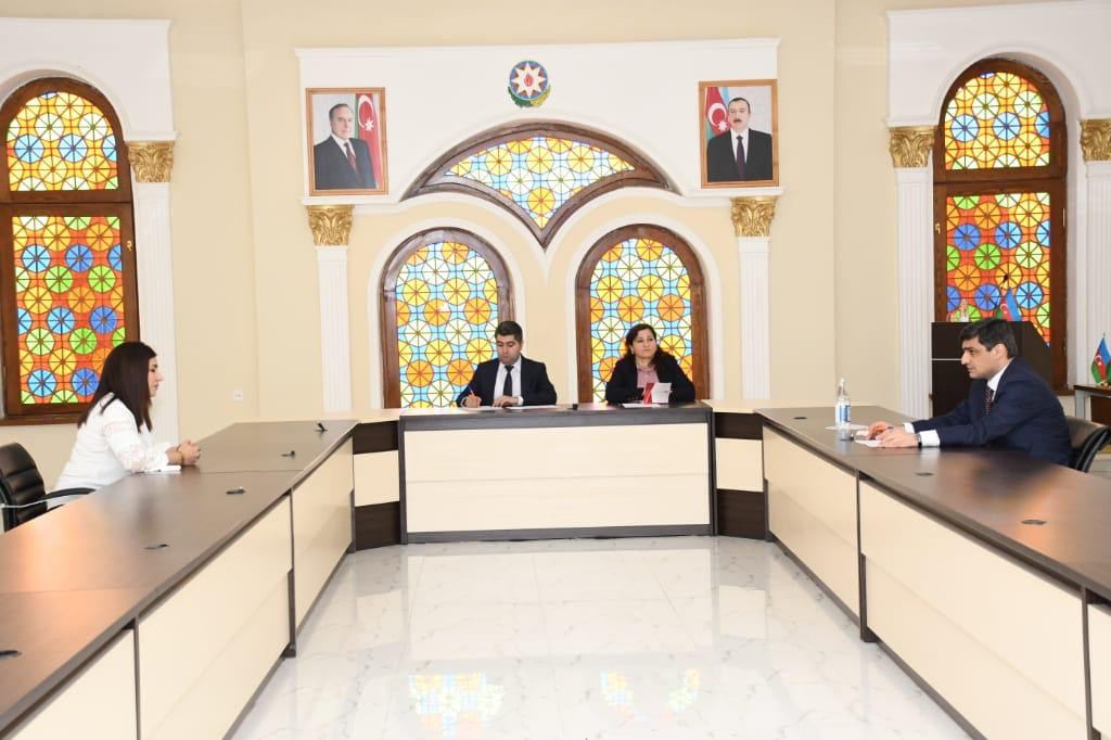 Mədəniyyət naziri və müavinləri bölgələrdə vətəndaşlara görüşüb (FOTO) - Gallery Image