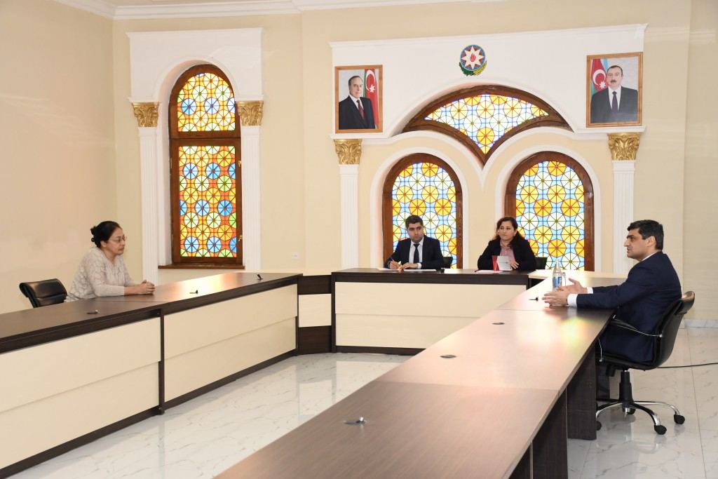 Mədəniyyət naziri və müavinləri bölgələrdə vətəndaşlara görüşüb (FOTO) - Gallery Image