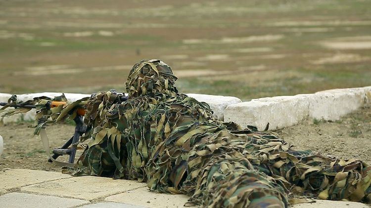 Azərbaycan Ordusunda snayperlərin hazırlığı yoxlanılır (FOTO/VİDEO) - Gallery Image