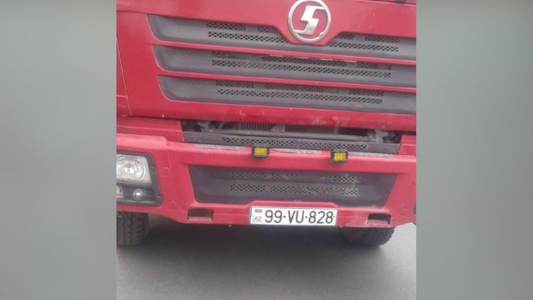 Qohumunu yük maşınında gizlədərək Balakənə aparmaq istədi- FOTOLAR