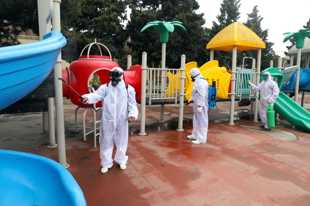 Ödənişli ictimai işlərə cəlb olunanların sayı 54 minə çatdı (FOTO) - Gallery Image