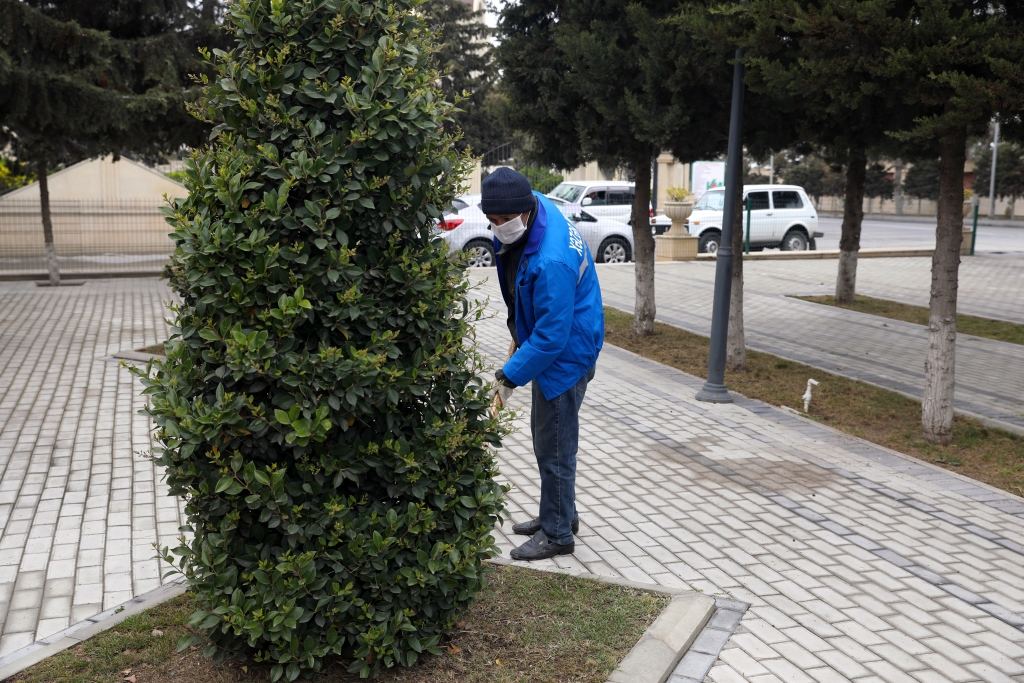 Ödənişli ictimai işlərə cəlb olunanların sayı 54 minə çatdı (FOTO) - Gallery Image
