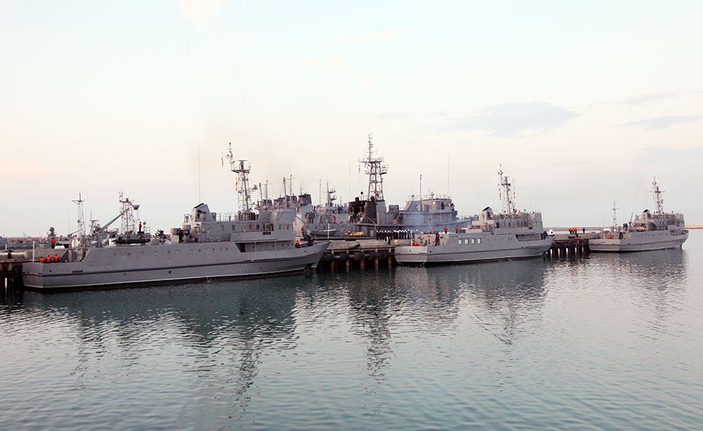 Hərbi Dəniz Qüvvələrində taktiki təlim başlayıb - (FOTO/VİDEO) - Gallery Image