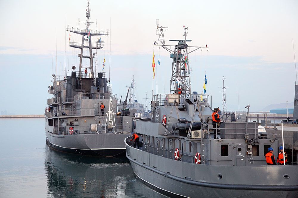 Hərbi Dəniz Qüvvələrində taktiki təlim başlayıb - (FOTO/VİDEO) - Gallery Image