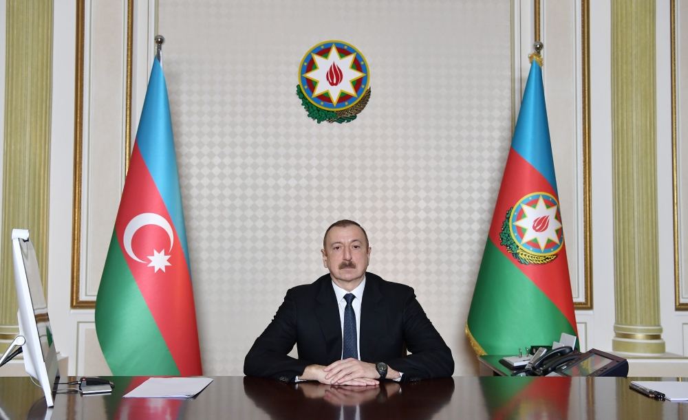 Prezident İlham Əliyevlə Avropa Yenidənqurma və İnkişaf Bankının prezidenti arasında videokonfrans keçirilib (FOTO) - Gallery Image