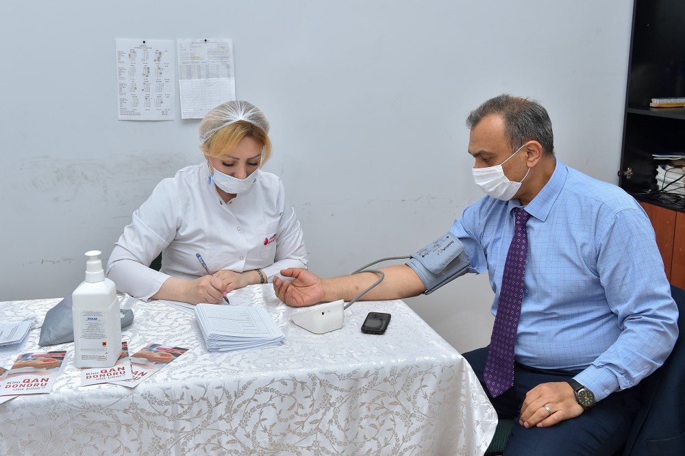 “Azərsu” qanvermə aksiyasına qoşuldu- FOTOLAR