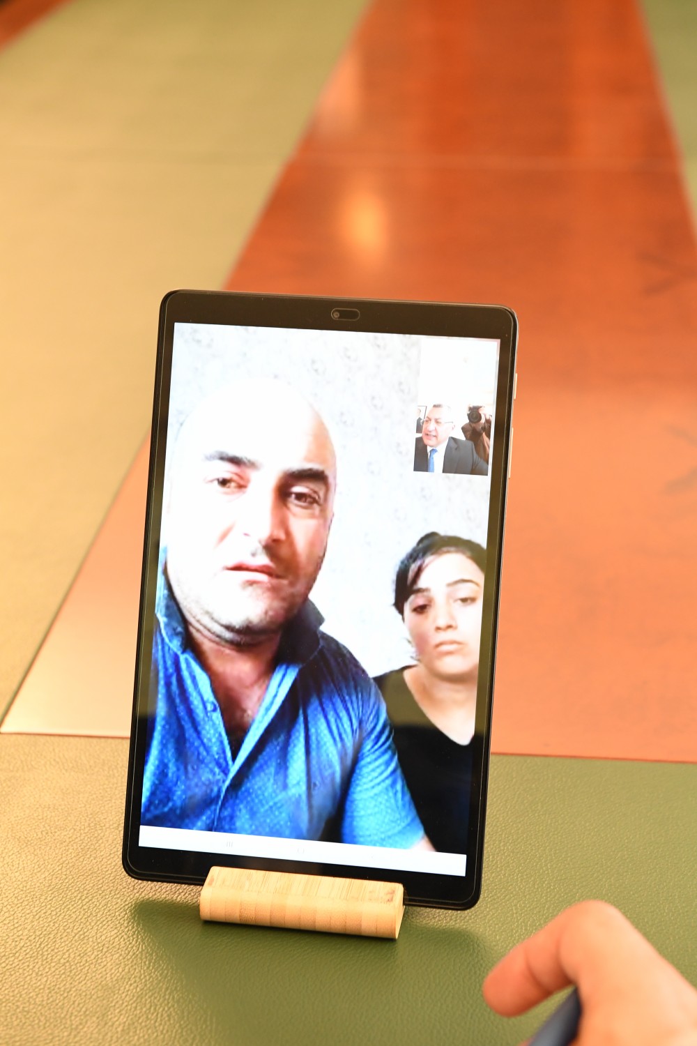 Rövşən Rzayev növbəti videoqəbul keçirib- FOTOLAR