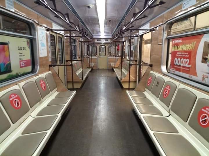 Bakı metrosunda yeni qaydalar FOTOLARDA - Gallery Image