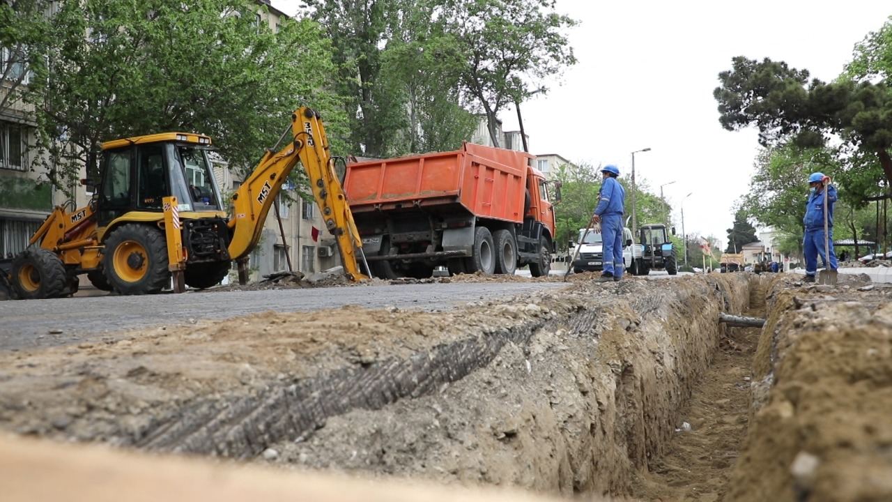 Bakının bu küçələrinin qaz təchizatında problemə son qoyulub (FOTO) - Gallery Image