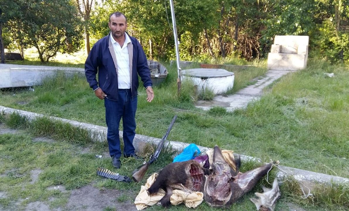 Qızılağac Milli Parkında ov edən şəxs saxlanıldı (FOTO) - Gallery Image