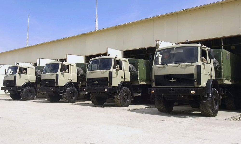 Əməliyyat-taktiki raket kompleksləri təlimə cəlb edilib (FOTO/VİDEO) - Gallery Image