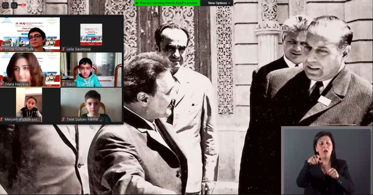 Məktəblilər üçün virtual muzey həftəsinə start verilib (FOTO) - Gallery Image