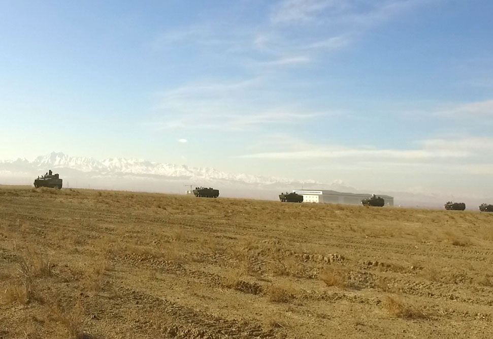 Təlimlərdə qoşunların yerdəyişməsi icra olunub (FOTO/VİDEO) - Gallery Image