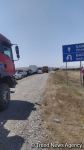 Bakıdan rayonlara avtomobillərin buraxılmaması böyük tıxac yaratdı (FOTO) - Gallery Thumbnail