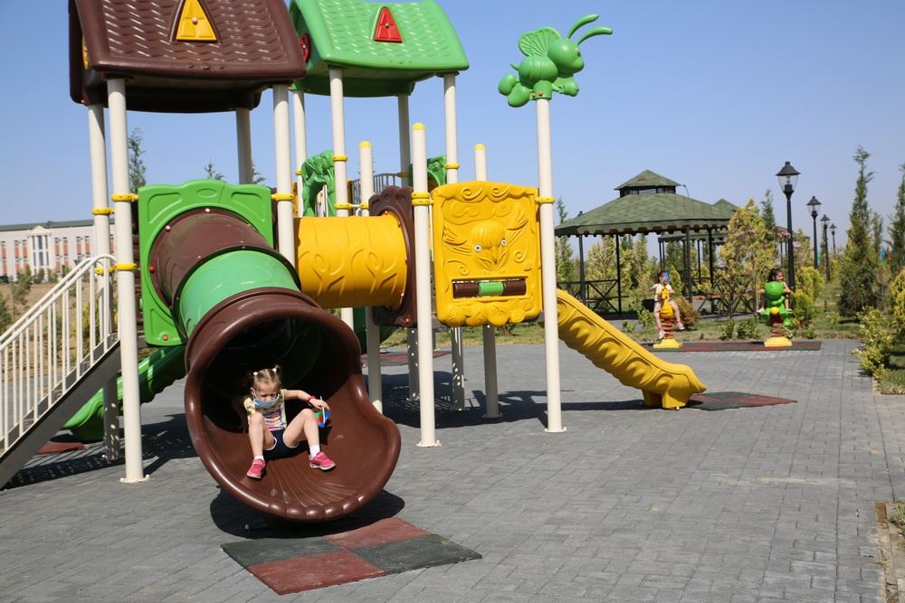 Yeni hərbi şəhərcik kompleksi istifadəyə verilib (FOTO) - Gallery Image