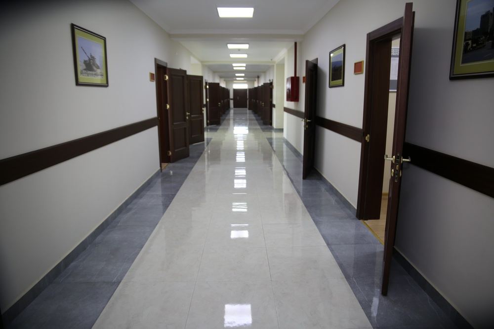 Yeni hərbi şəhərcik kompleksi istifadəyə verilib (FOTO) - Gallery Image