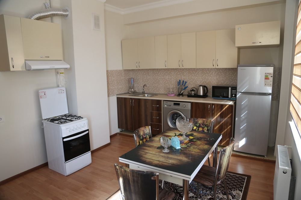 Yeni hərbi şəhərcik kompleksi istifadəyə verilib (FOTO) - Gallery Image