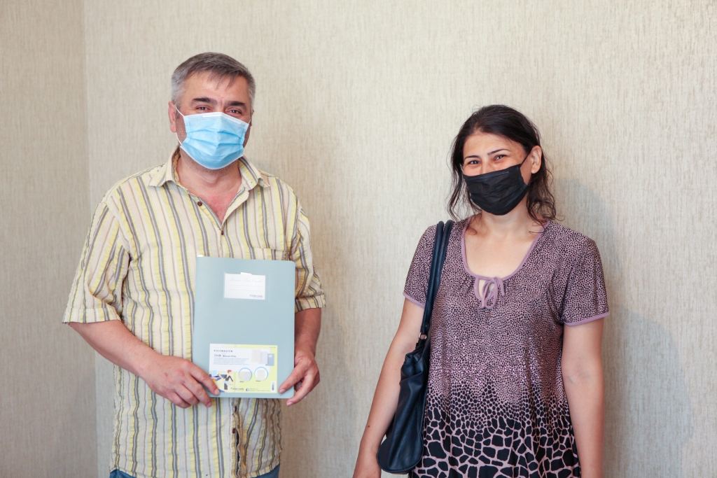 Şəhid ailələri ilə müharibə əlillərinə mənzil və avtomobil verildi (FOTO) - Gallery Image