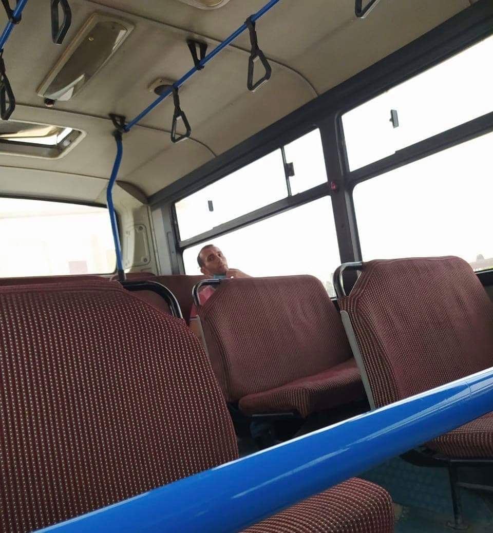 Bakıda ictimai nəqliyyatda qaydalara əməl etməyən 42 nəfər cərimələnib (FOTO) - Gallery Image