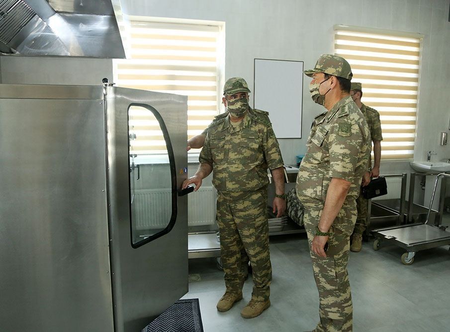 Cəbhəboyu zonada yeni hərbi hissənin açılışı olub (FOTO/VİDEO) - Gallery Image