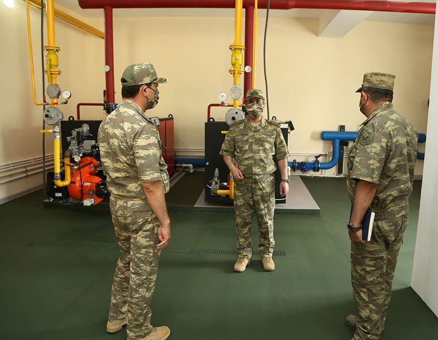 Cəbhəboyu zonada yeni hərbi hissənin açılışı olub (FOTO/VİDEO) - Gallery Image