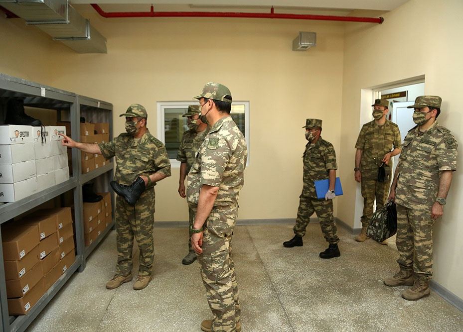 Cəbhəboyu zonada yeni hərbi hissənin açılışı olub (FOTO/VİDEO) - Gallery Image