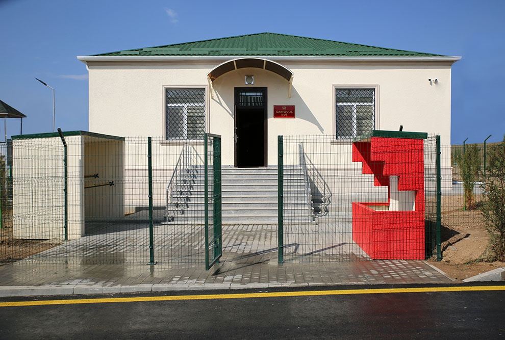 Cəbhəboyu zonada yeni hərbi hissənin açılışı olub (FOTO/VİDEO) - Gallery Image