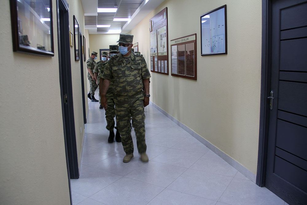 HHQ-nin cəbhəboyu zonada yerləşən növbəti hərbi hissəsi açılıb (FOTO) - Gallery Image