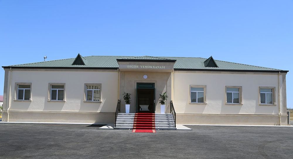 Müdafiə Nazirliyinin növbəti hərbi hissələrindən birinin açılışı olub (FOTO) - Gallery Image