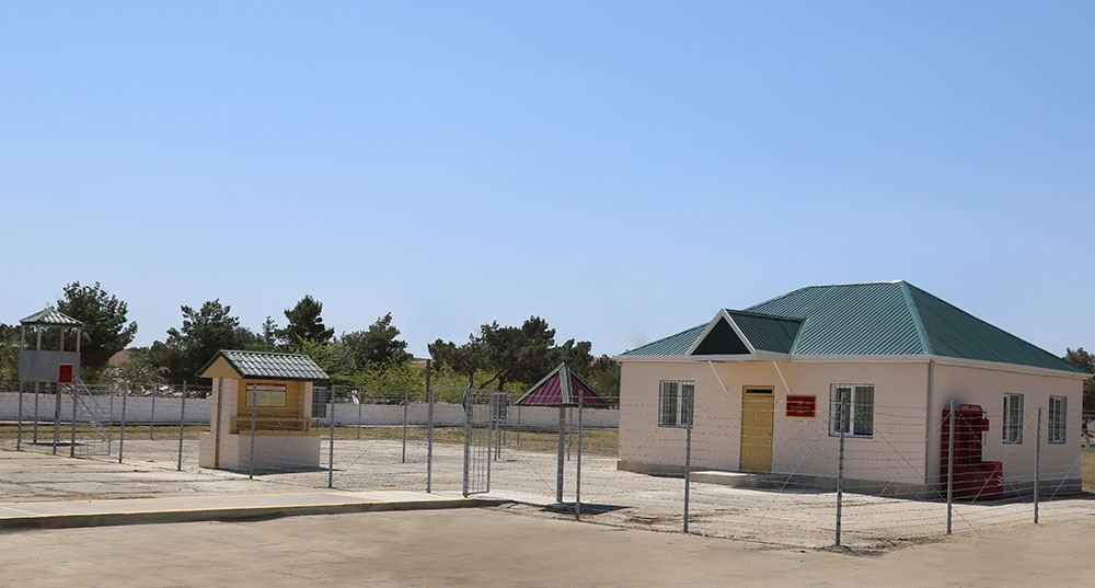 Müdafiə Nazirliyinin növbəti hərbi hissələrindən birinin açılışı olub (FOTO) - Gallery Image