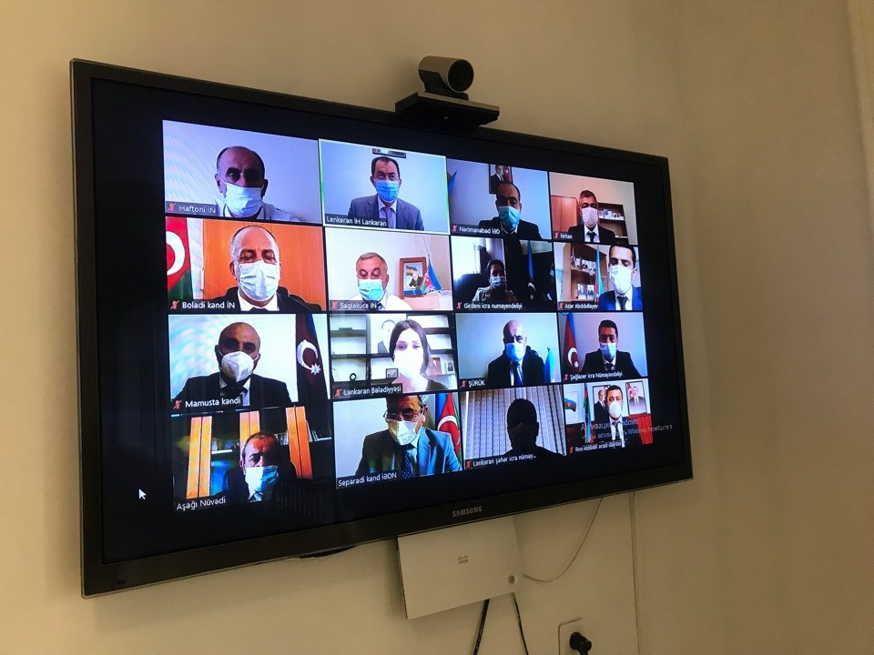Lənkəranda İcra başçısı növbəti onlayn müşavirə keçirdi- FOTO