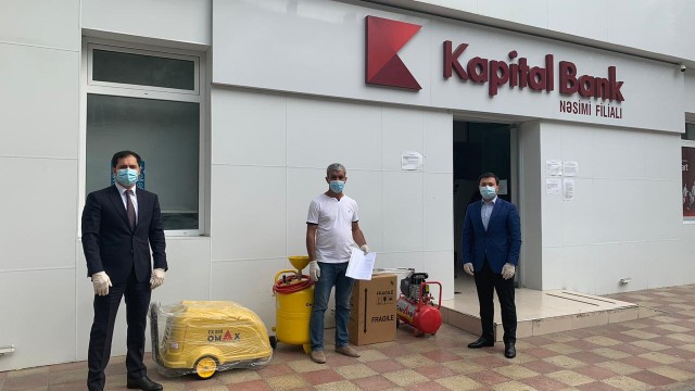Kapital Bank biznesə başlamaq üçün daha 30 nəfərə dəstək göstərib Kapital Bank biznesə başlamaq üçün daha 30 nəfərə dəstək göstərib