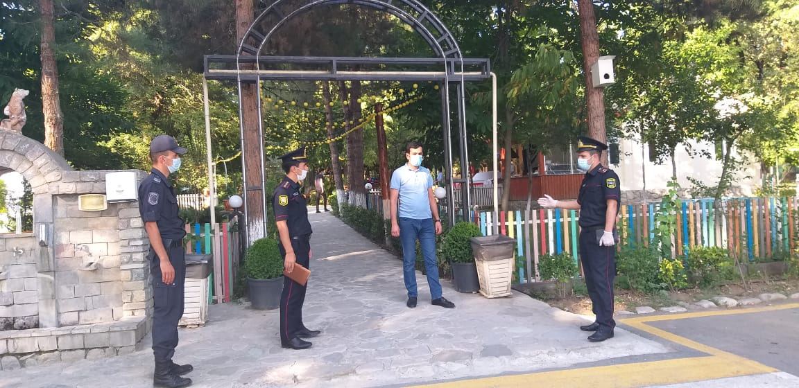Polis İsmayıllıda istirahət mərkəzlərinin sahiblərinə xəbərdarlıq etdi (FOTO) - Gallery Image