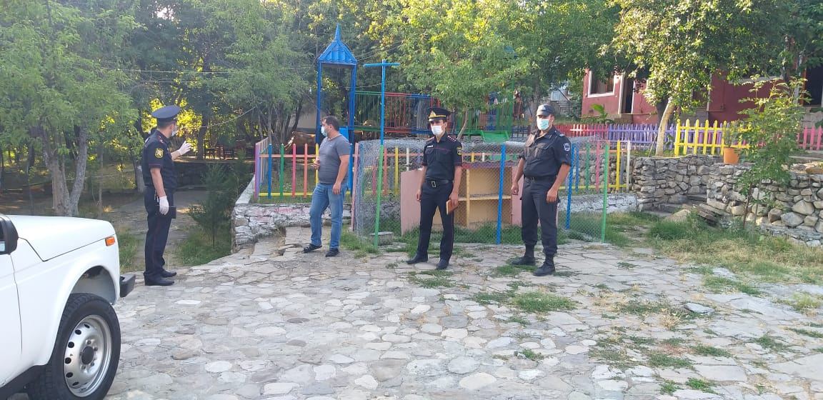 Polis İsmayıllıda istirahət mərkəzlərinin sahiblərinə xəbərdarlıq etdi (FOTO) - Gallery Image