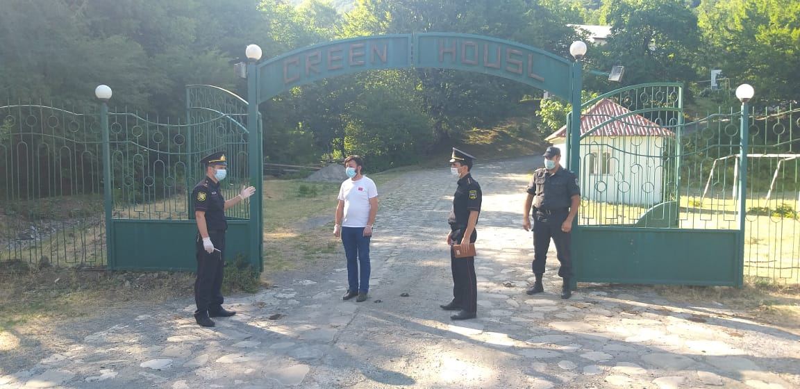 Polis İsmayıllıda istirahət mərkəzlərinin sahiblərinə xəbərdarlıq etdi (FOTO) - Gallery Image