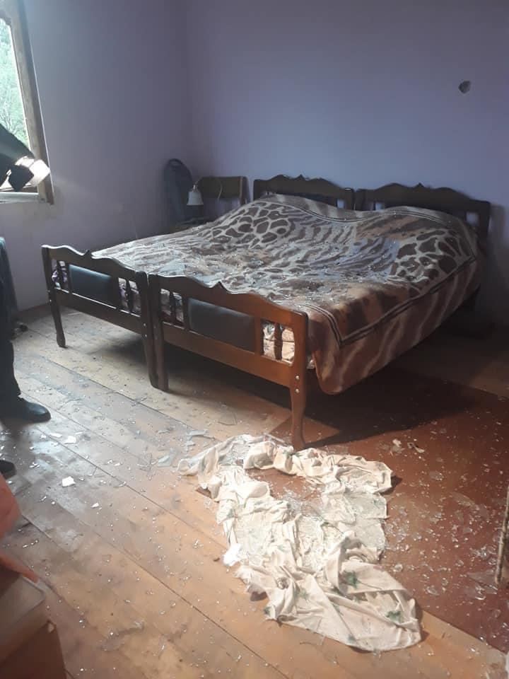 Ermənilərin atəşləri nəticəsində dağılan evlər (FOTO) - Gallery Image